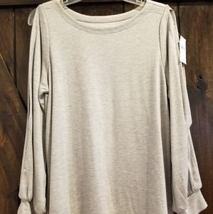 NWT Loft grey sweater